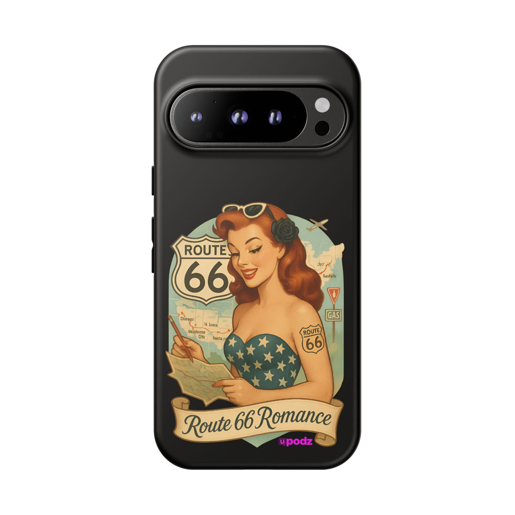 Route 66 Design, Tough Cases, Phone Cover, Unique Gift