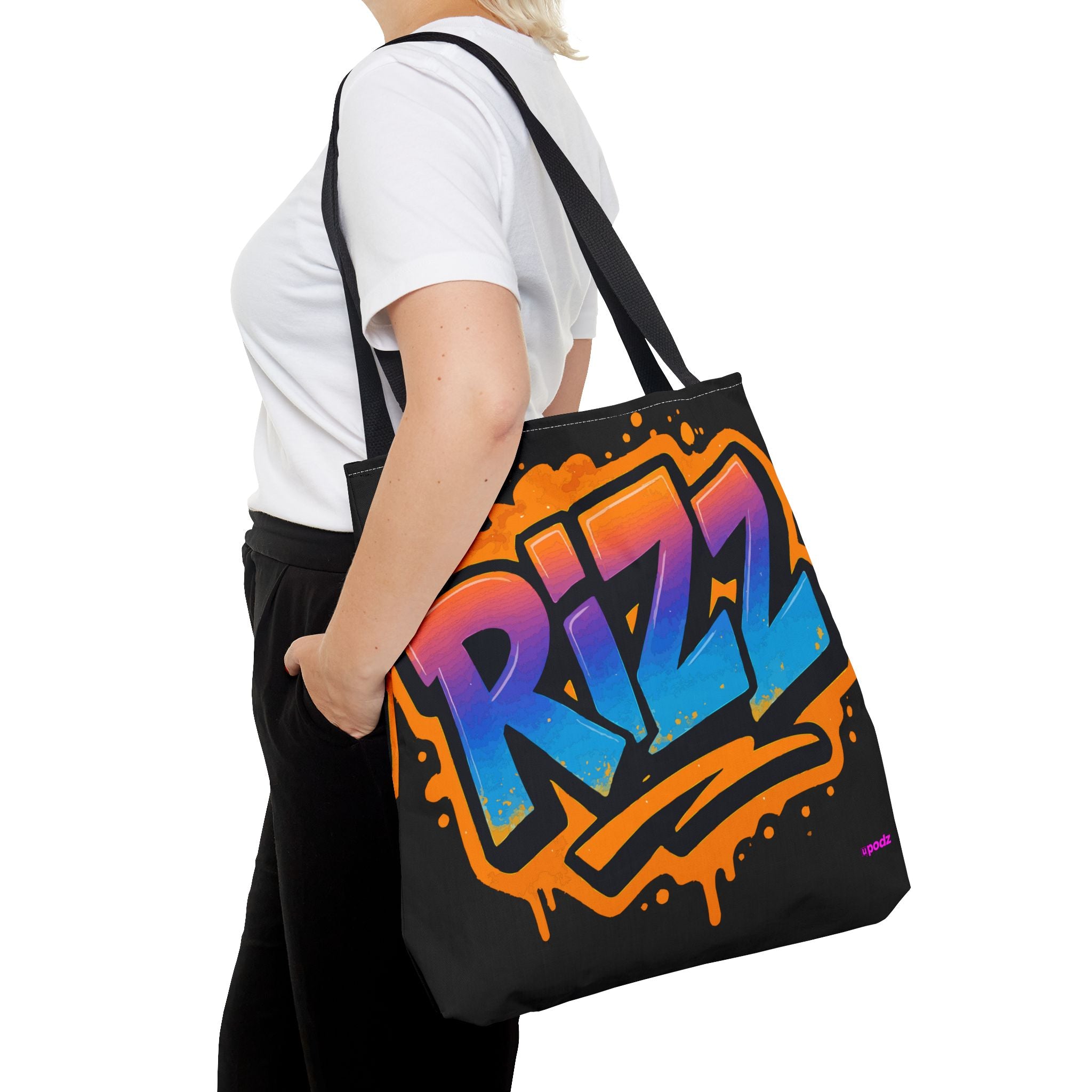 Rizz Tote Bag - Quirky Fun Bag