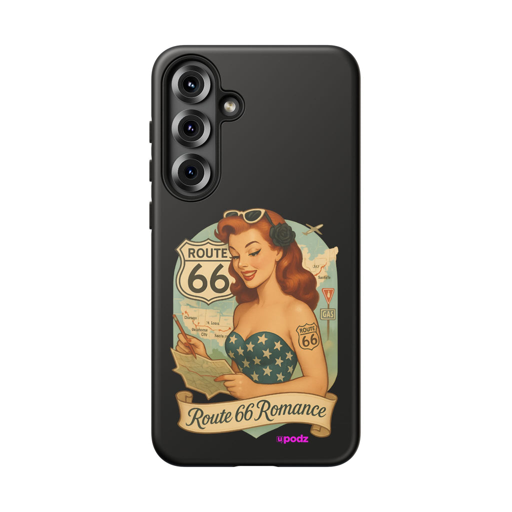 Route 66 Design, Tough Cases, Phone Cover, Unique Gift