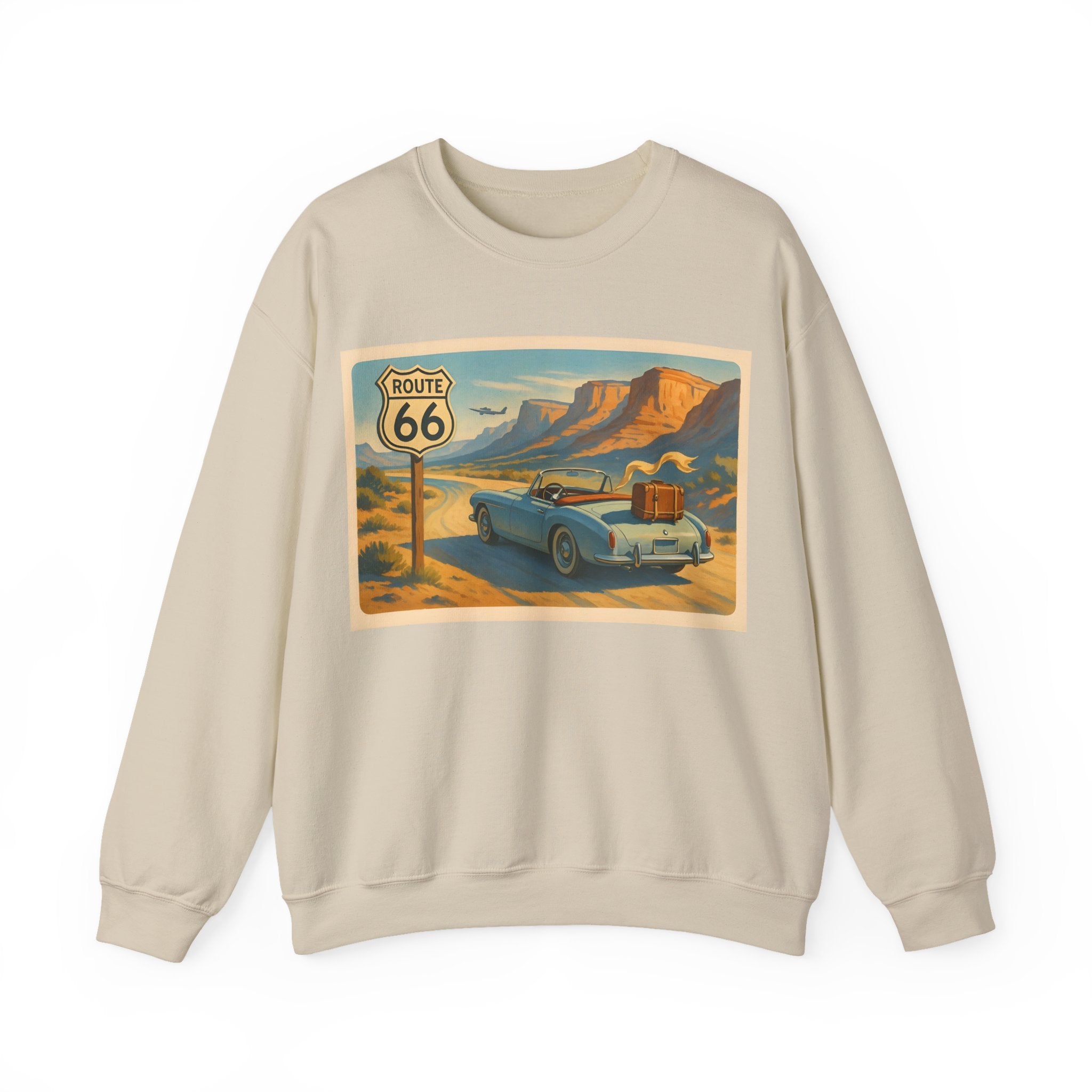 Route 66 Postcard, Sweatshirt