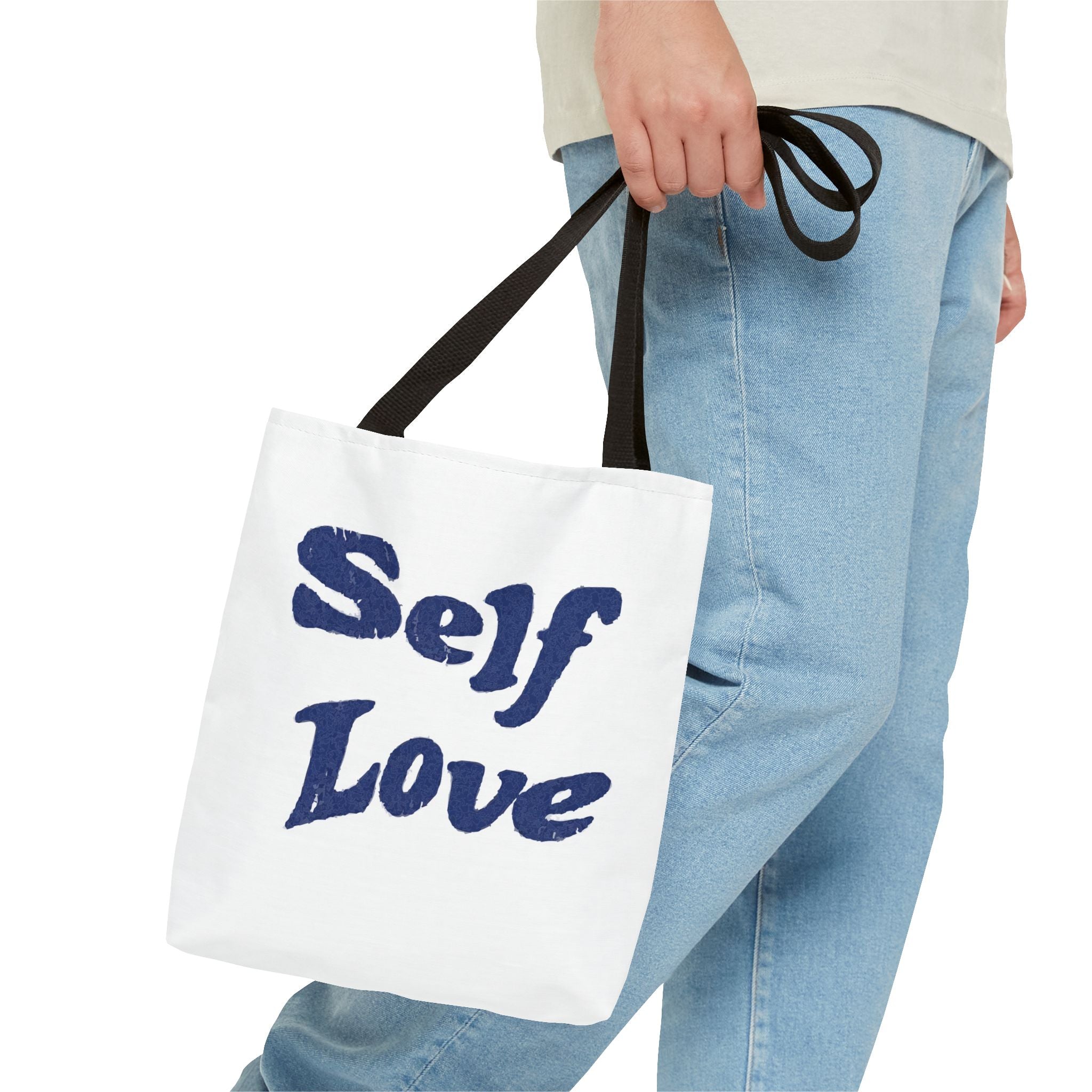 Self Love Tote Bag - Motivational Carryall