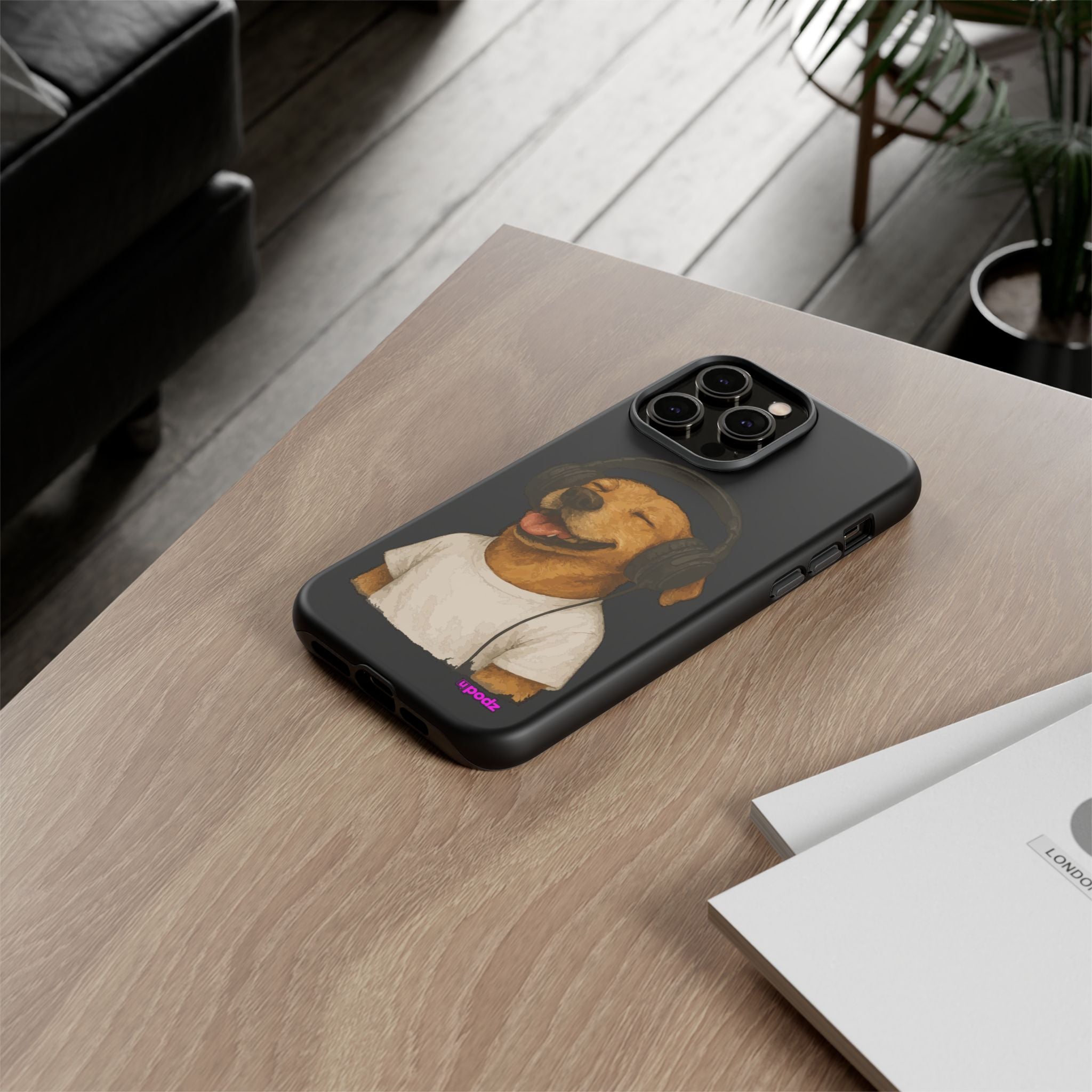 Puppy Vibes Design, Tough Cases, Phone Cover
