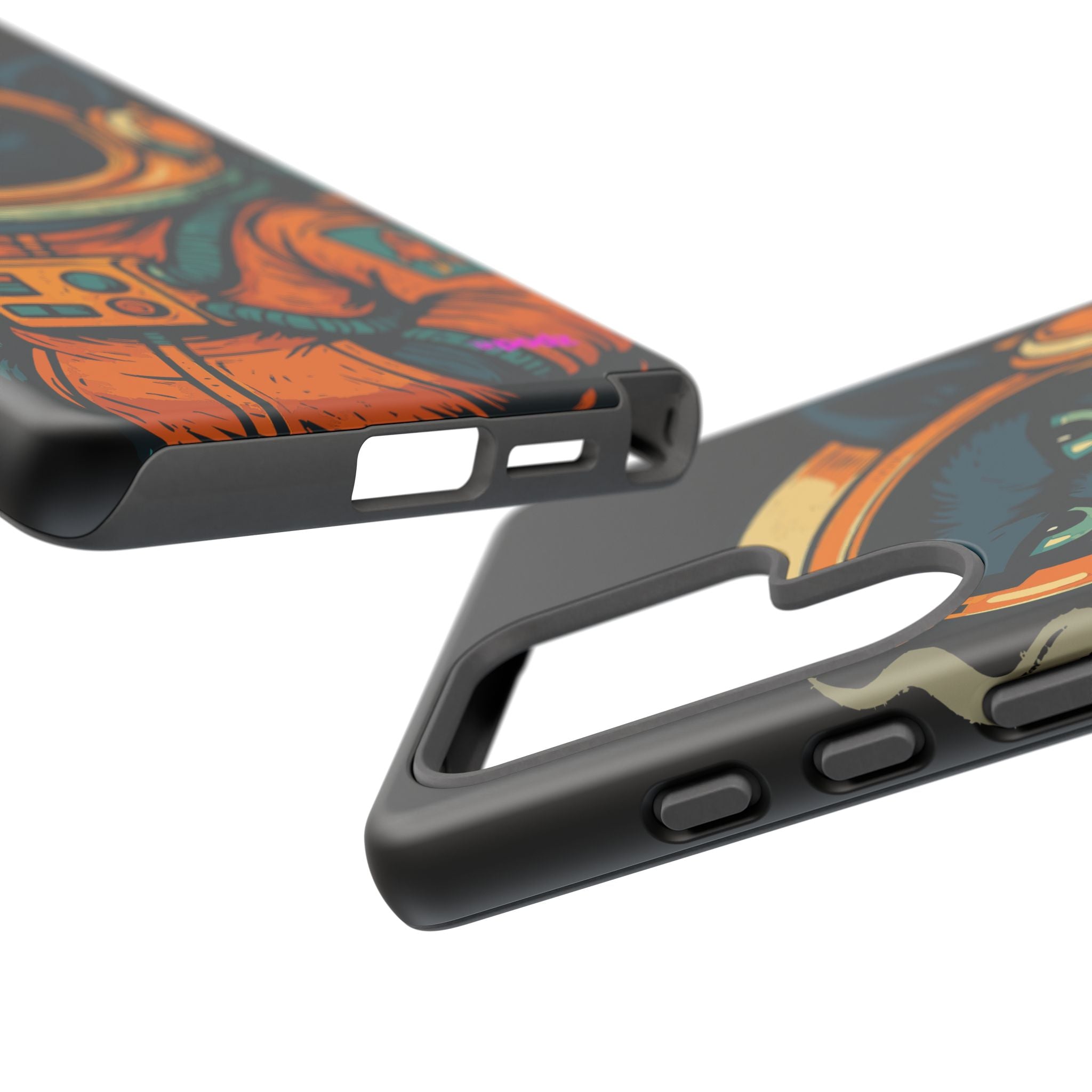 Smoking Cat Design, Tough Cases, Phone Cover