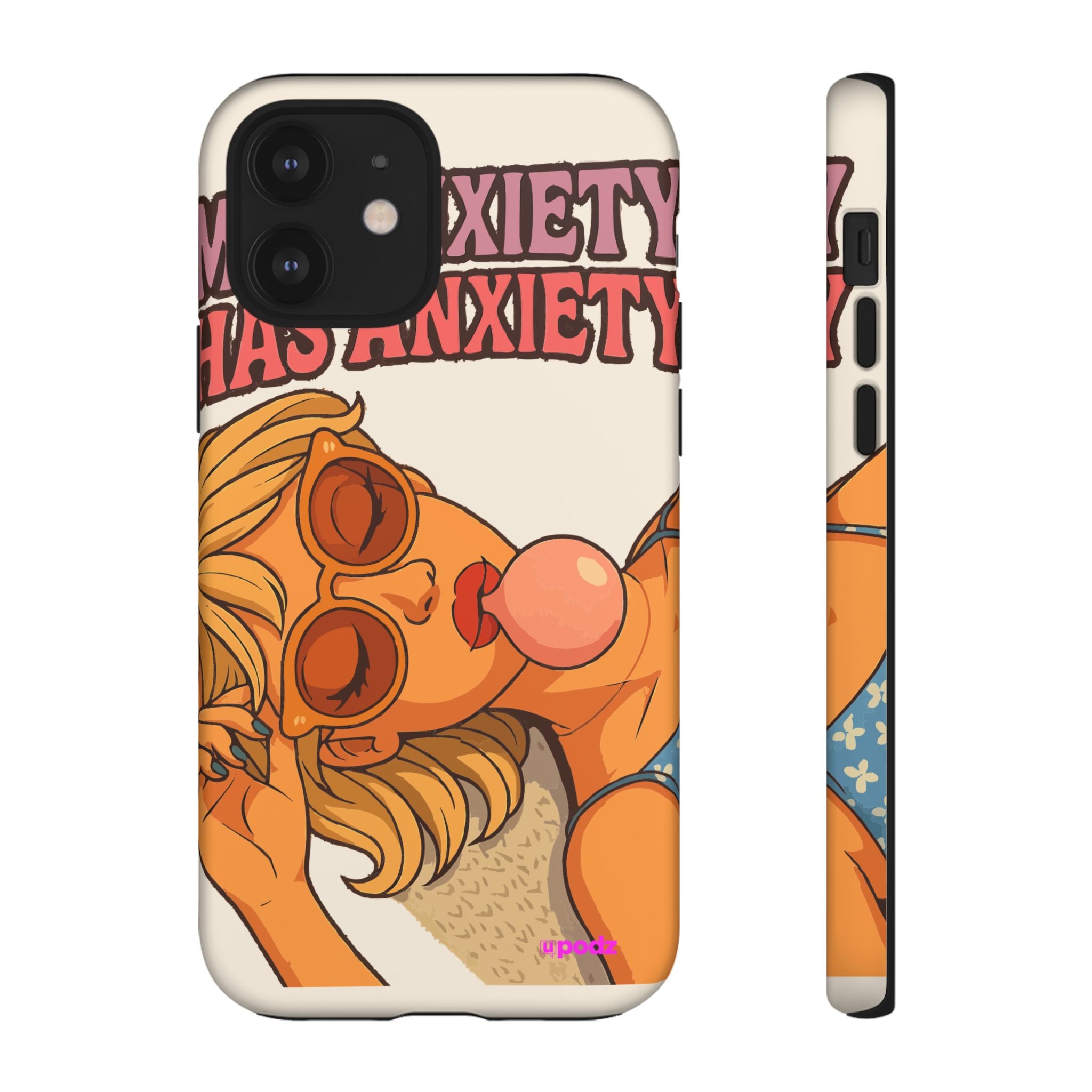 My Anxiety Design, Tough Cases, Phone Cover