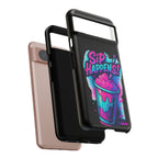 Sip Happens Phone Case Design, Tough Cases, Phone Cover