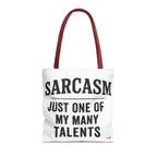 Sarcasm Tote Bag - Quirky Design, Fun Bag
