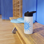 Smiley face - Stainless Steel Water Bottle