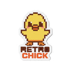 Retro Chick - Humorous Decor, Fridge Magnet