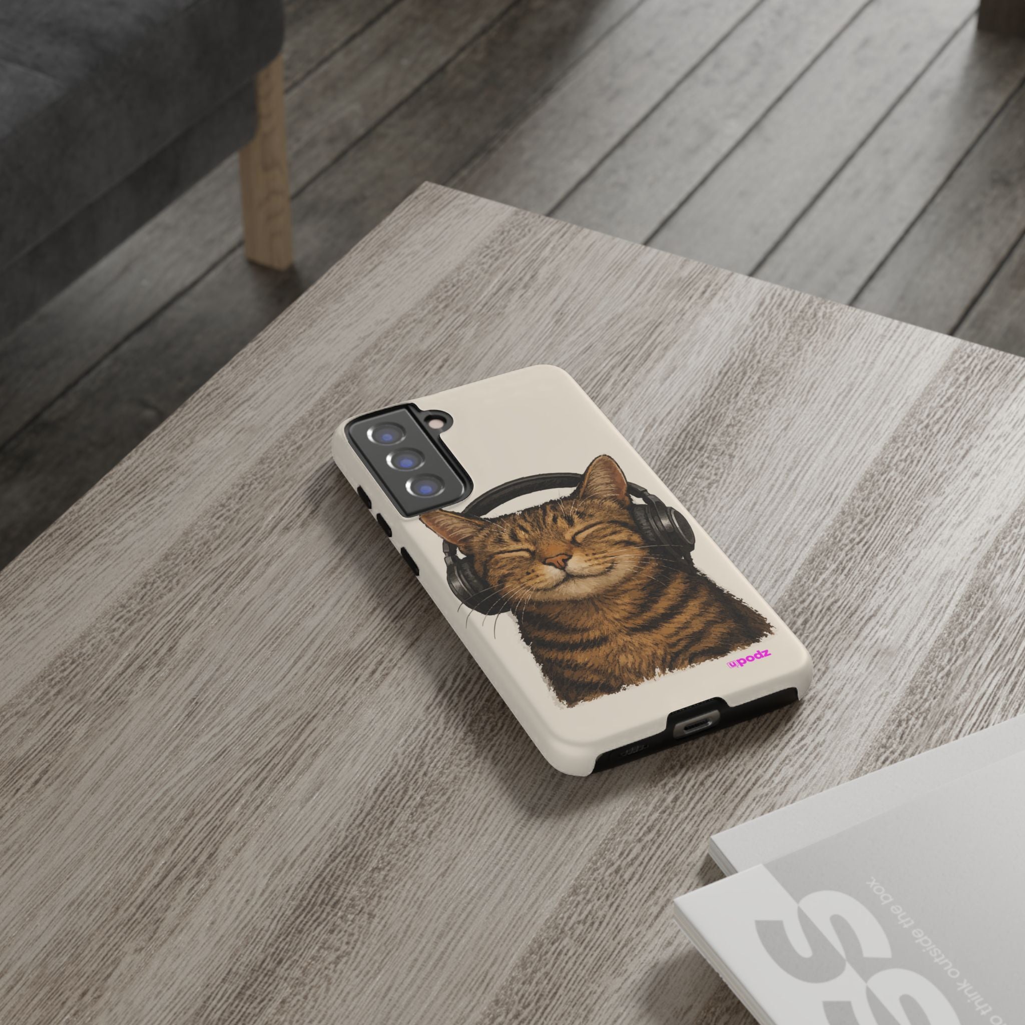 Feline Music Design, Tough Cases, Phone Cover