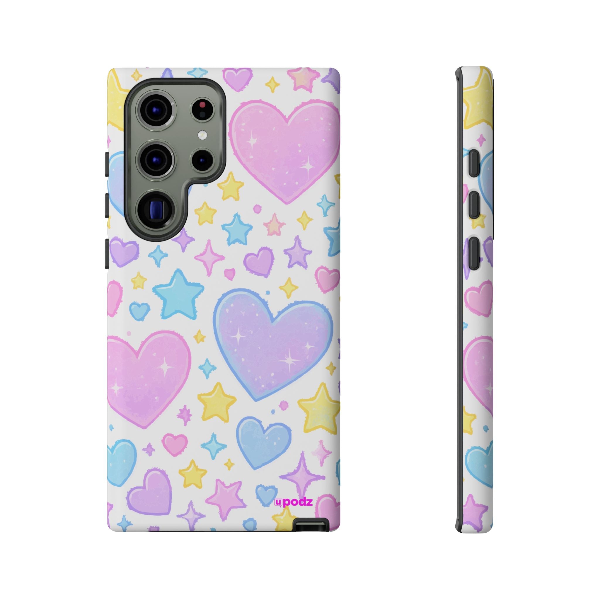 Colourful Doodle Design, Tough Cases, Phone Cover