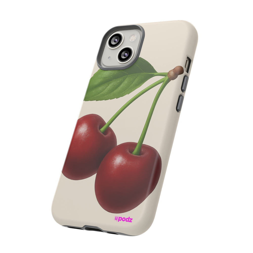 Red Cherry Design, Tough Cases, Phone Cover