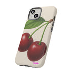 Red Cherry Design, Tough Cases, Phone Cover