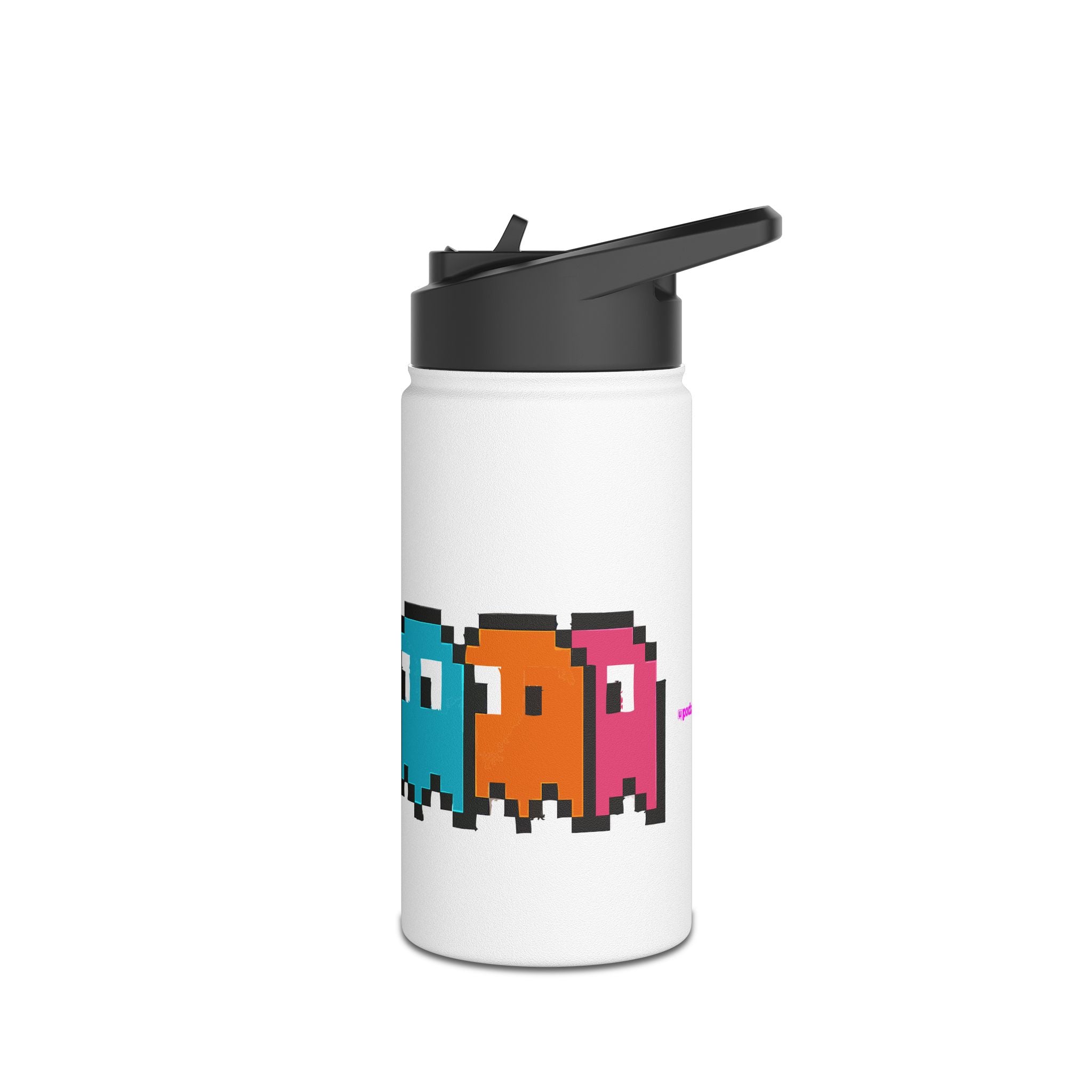 Pacman Stainless Steel Water Bottle