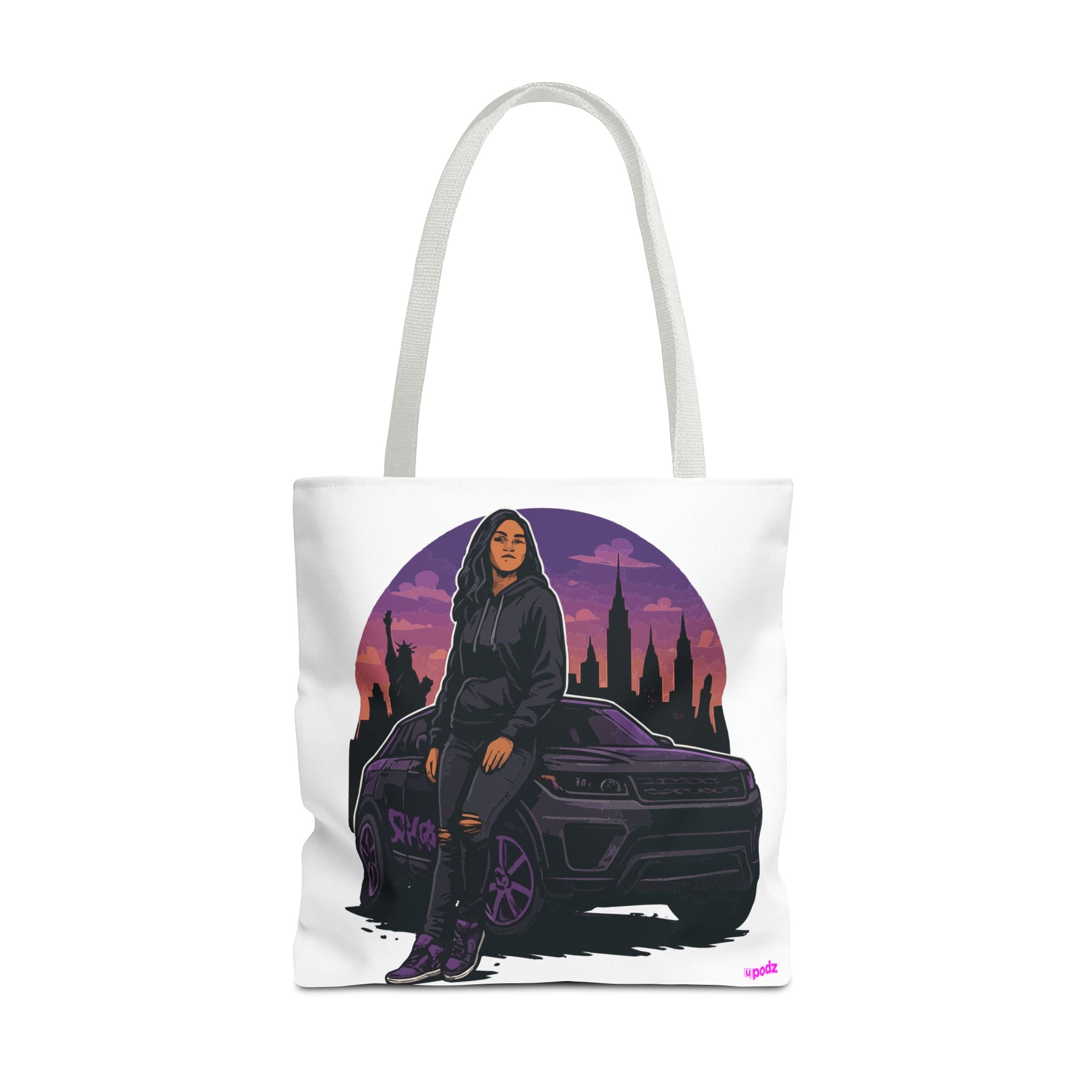 Just Cruzin Tote Bag - Quirky Fun Bag