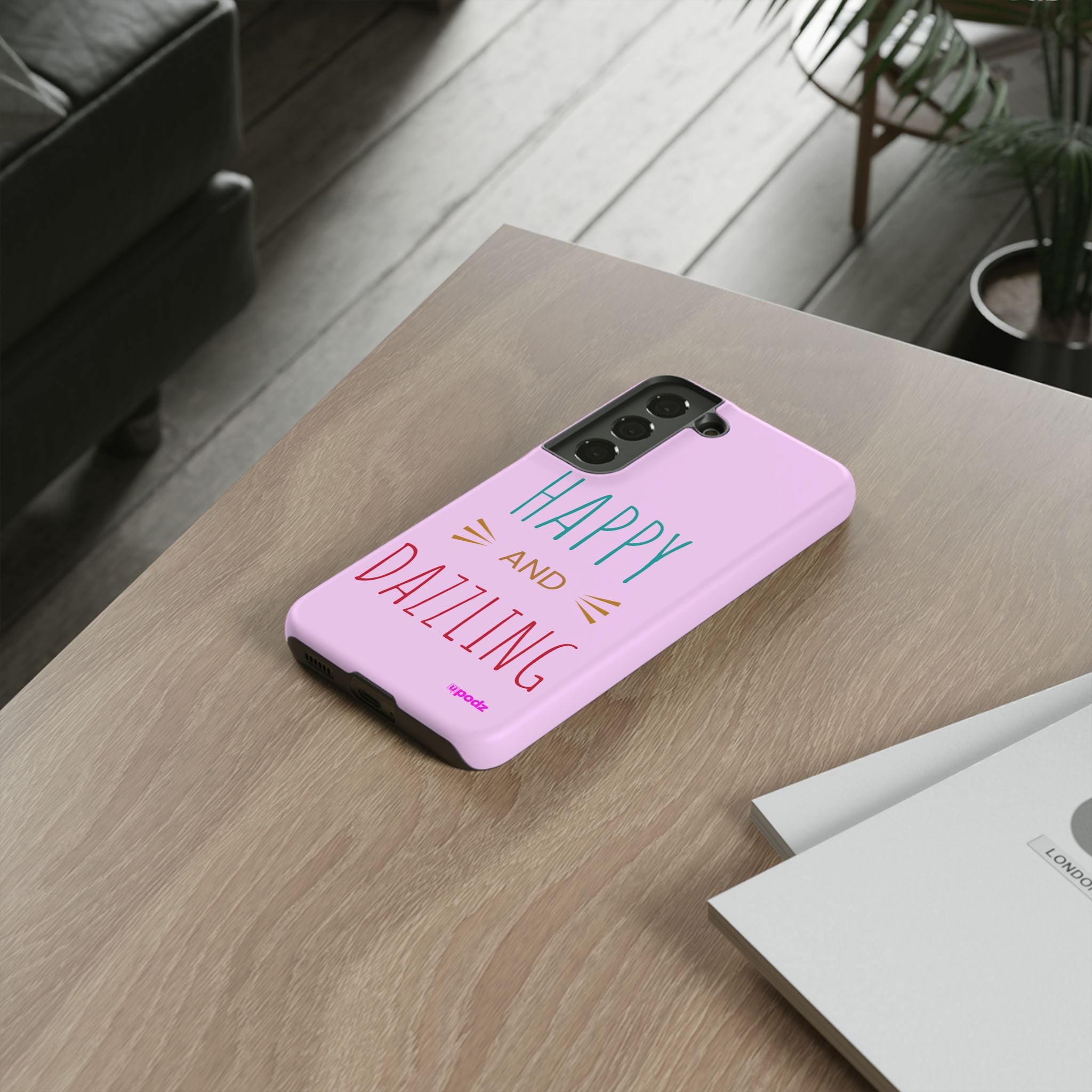 Happy Dazzling Design, Tough Cases, Phone Cover