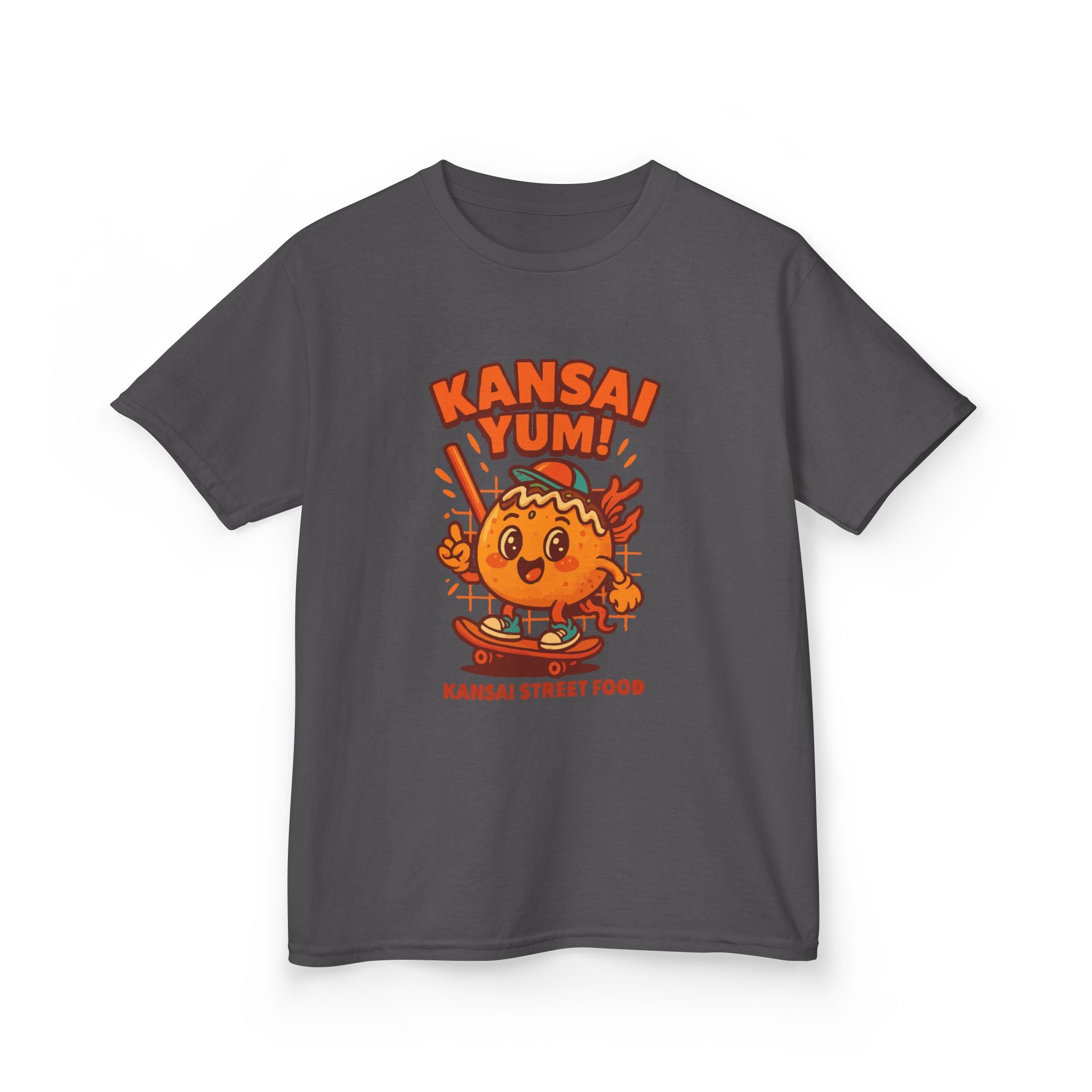 Kansai Yum Tee, Fun Graphic Tee, Kids Cotton T-Shirt