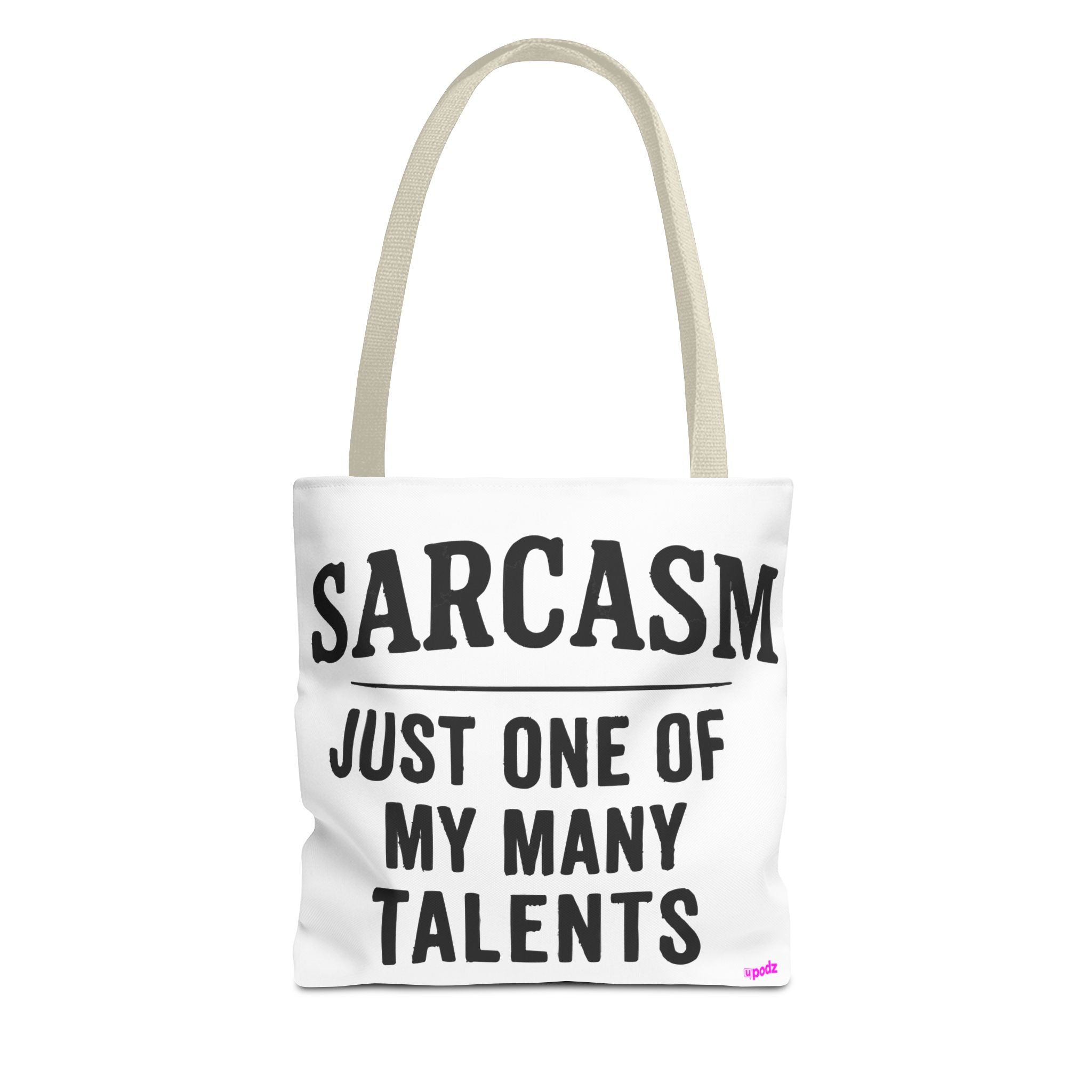 Sarcasm Tote Bag - Quirky Design, Fun Bag