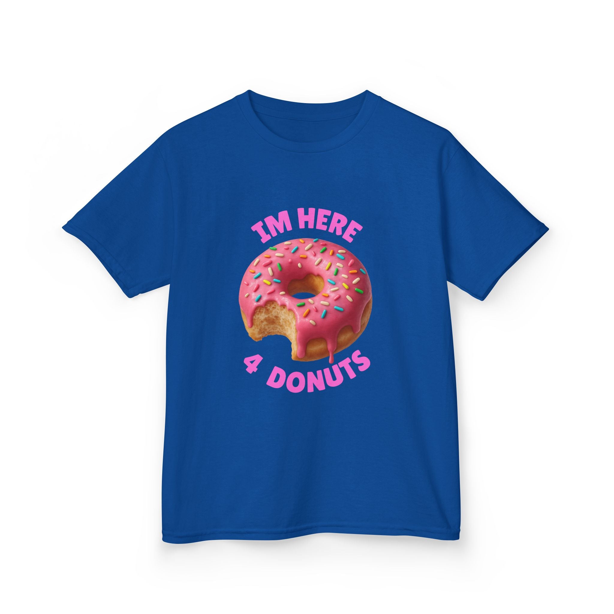 Donuts are life! Kids Tee, Fun Graphic Tee, Kids Cotton T-Shirt