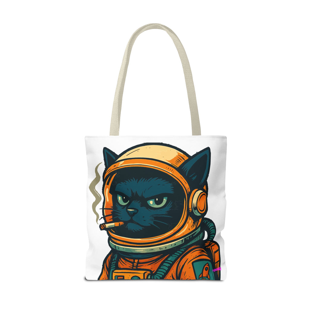 Smokin Cat Tote Bag - Quirky Fun Bag