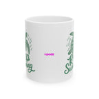 Keep Swimming Ceramic Mug |  Personalized Mug