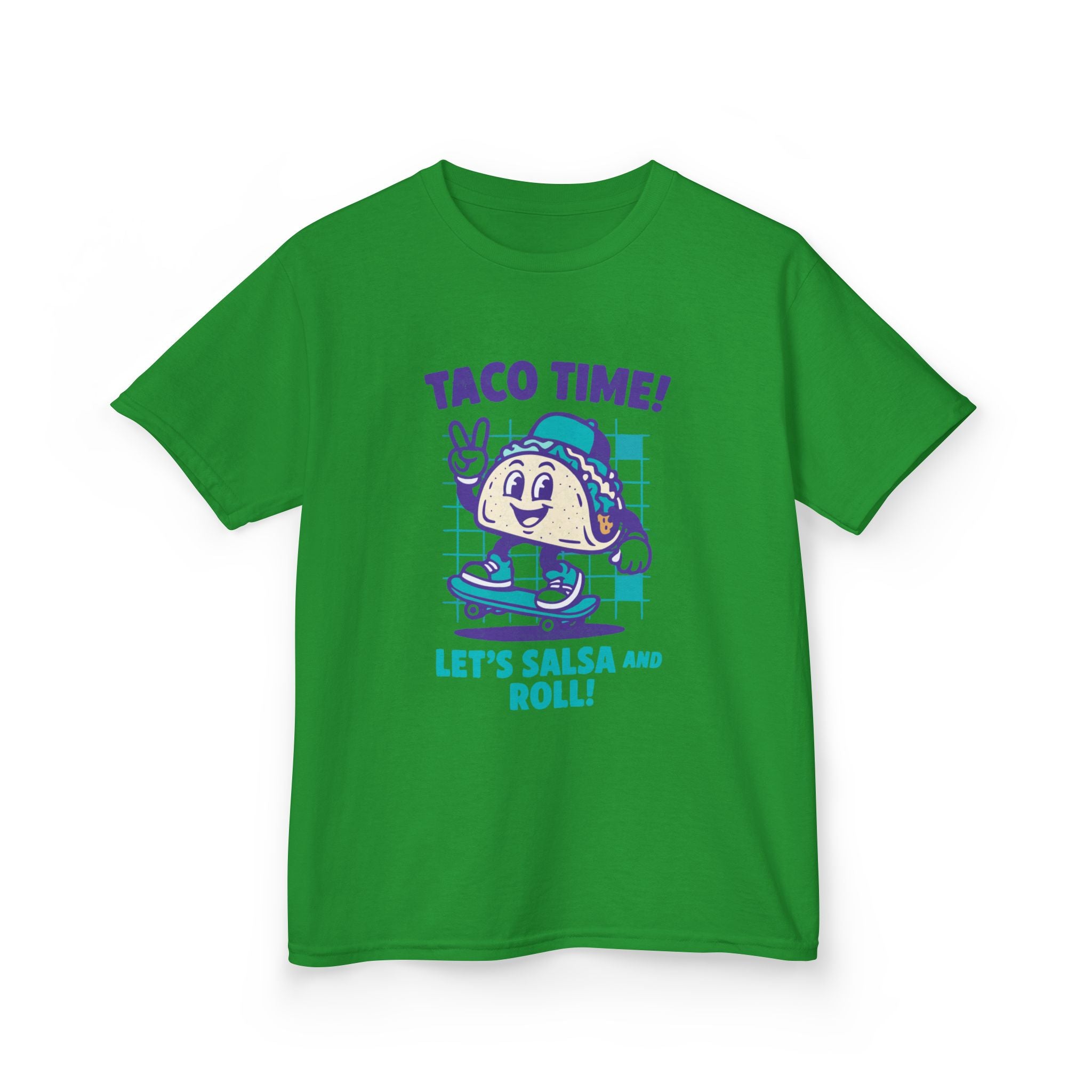 Taco Time! Kids Tee, Kids Cotton T-Shirt