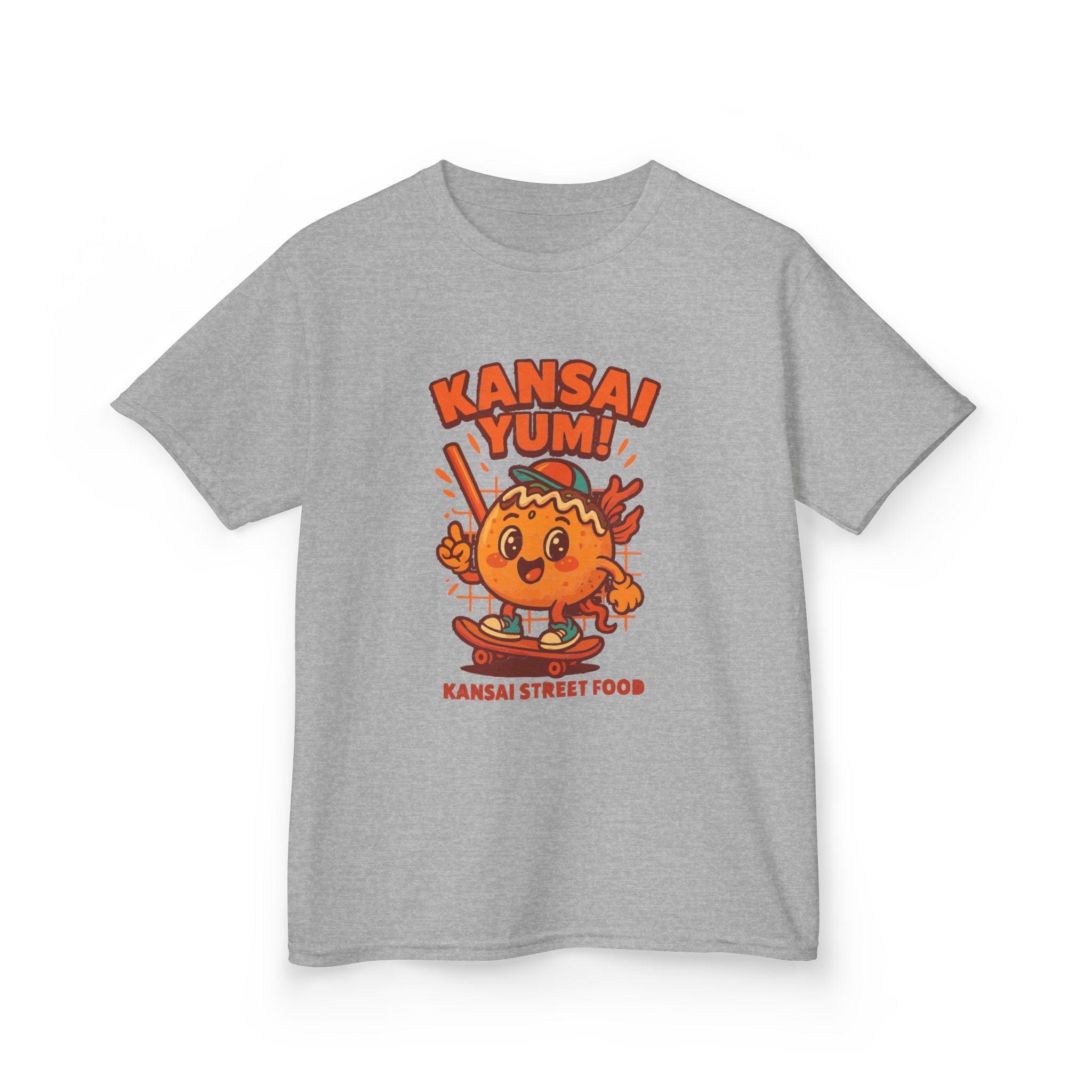 Kansai Yum Tee, Fun Graphic Tee, Kids Cotton T-Shirt