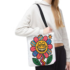 Flower Power Tote Bag - Quirky Fun Bag
