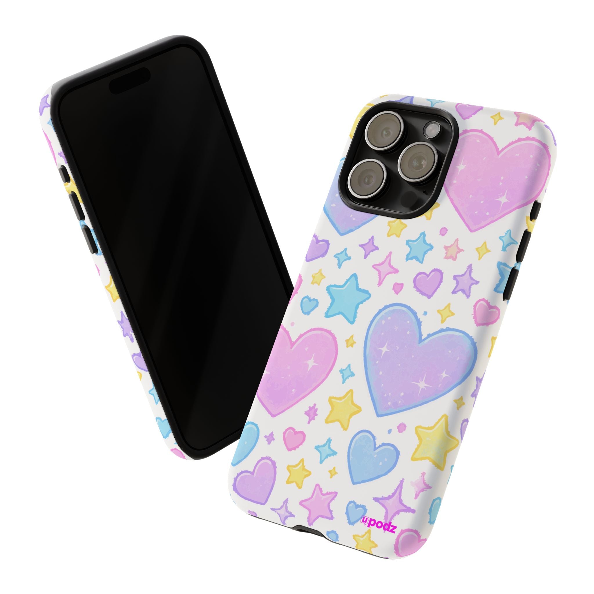 Colourful Doodle Design, Tough Cases, Phone Cover