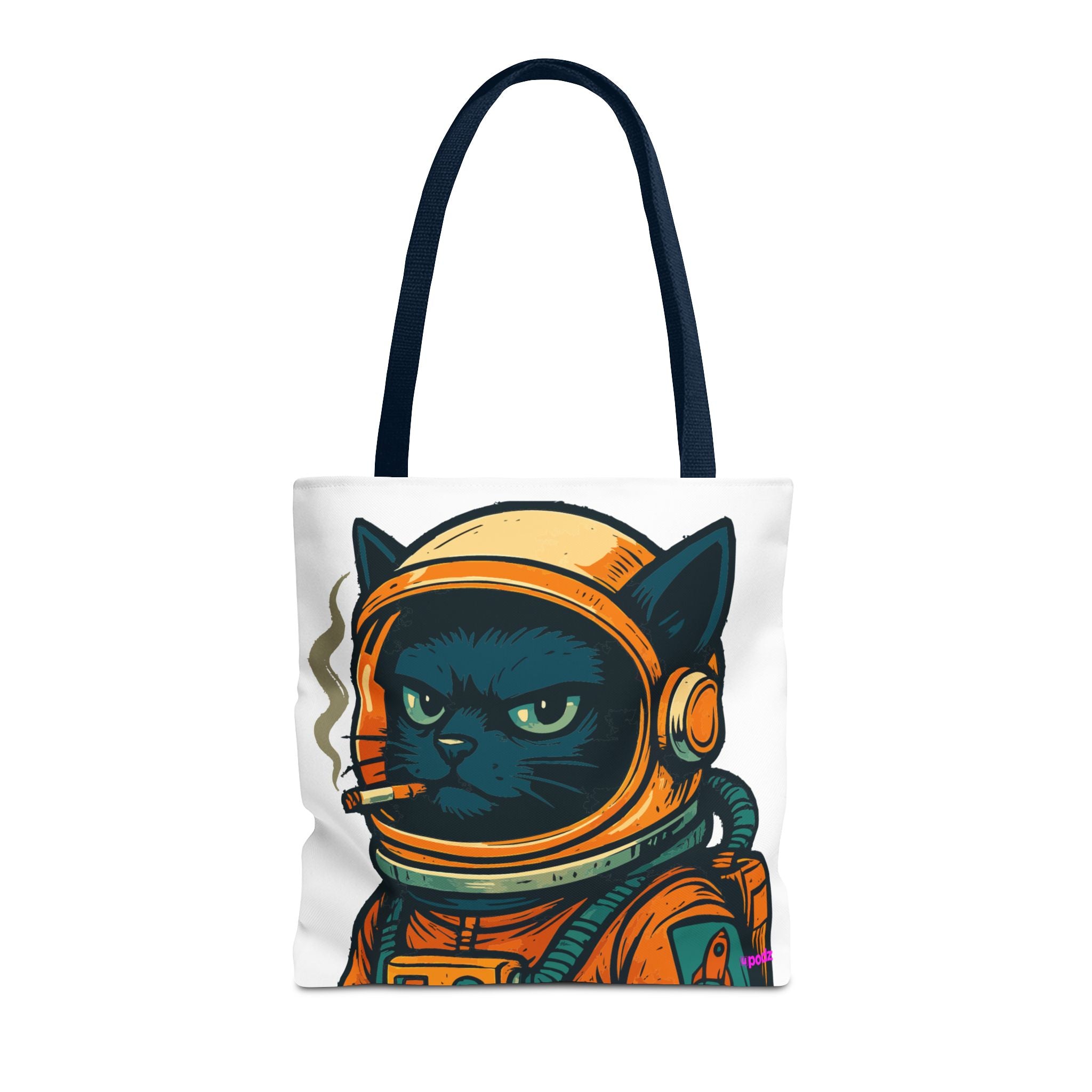 Smokin Cat Tote Bag - Quirky Fun Bag