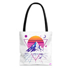 Moon Vibes Tote - Quirky Design, Fun Bag