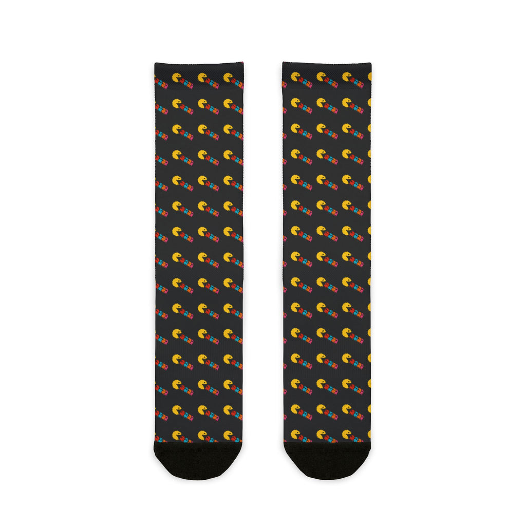 Mini Pac-man design, Sublimation Crew Socks