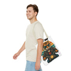 Tiger Rider Tote Bag - Quirky Fun Bag