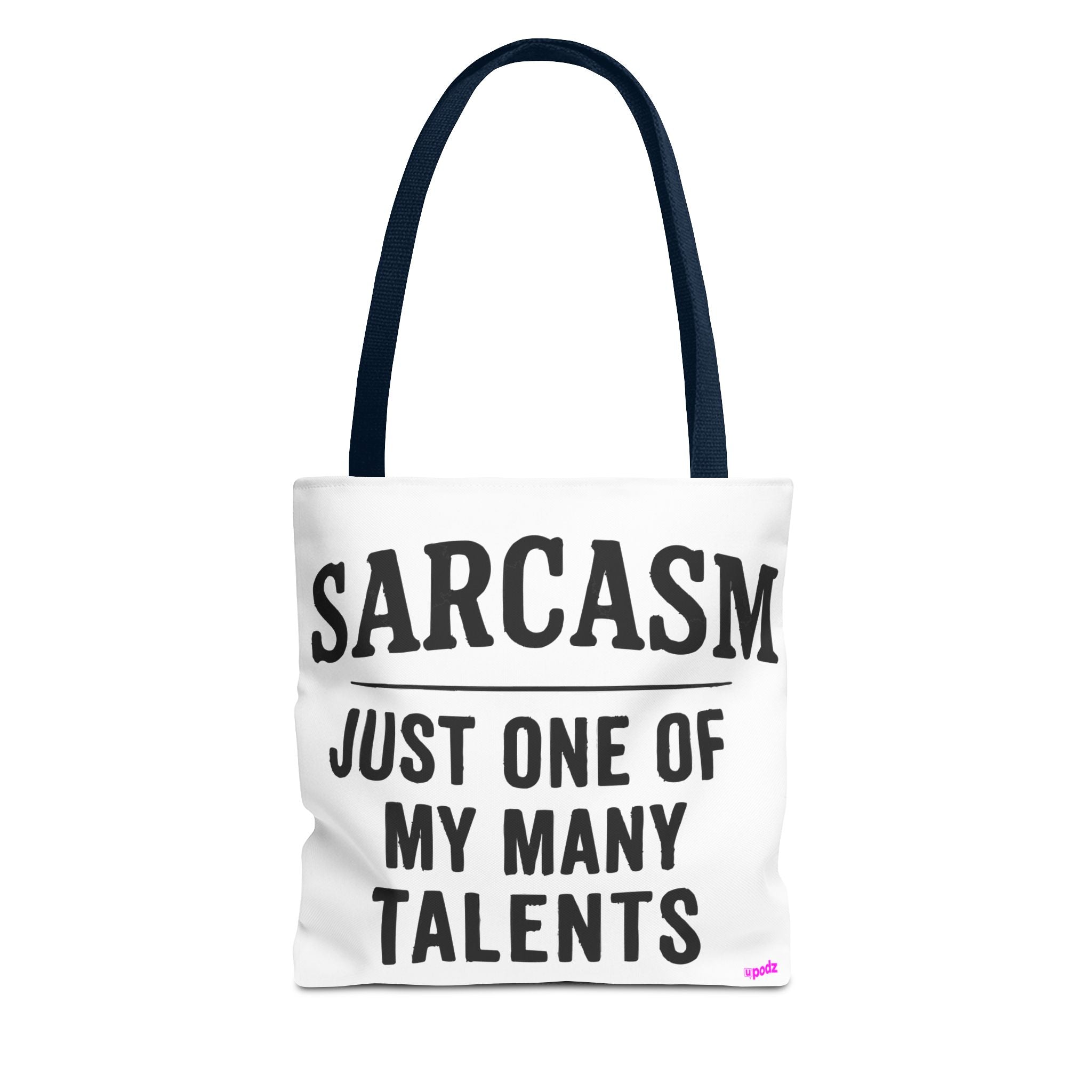 Sarcasm Tote Bag - Quirky Design, Fun Bag