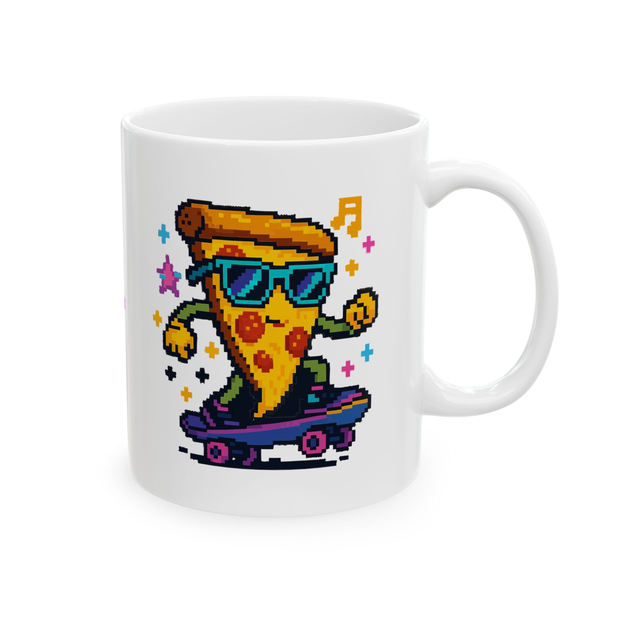 Pizza Skate Ceramic Mug |  Personalized Mug
