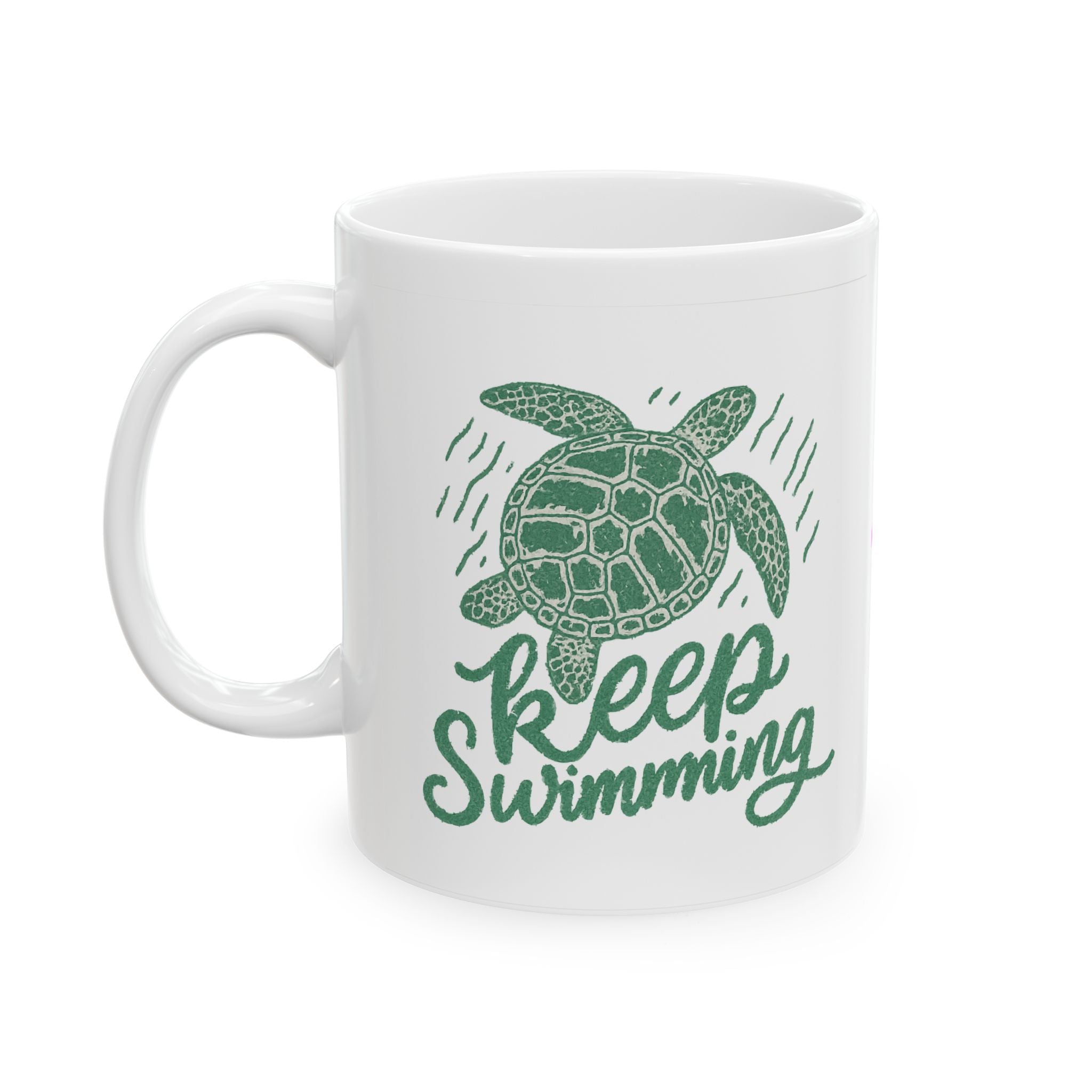 Keep Swimming Ceramic Mug |  Personalized Mug