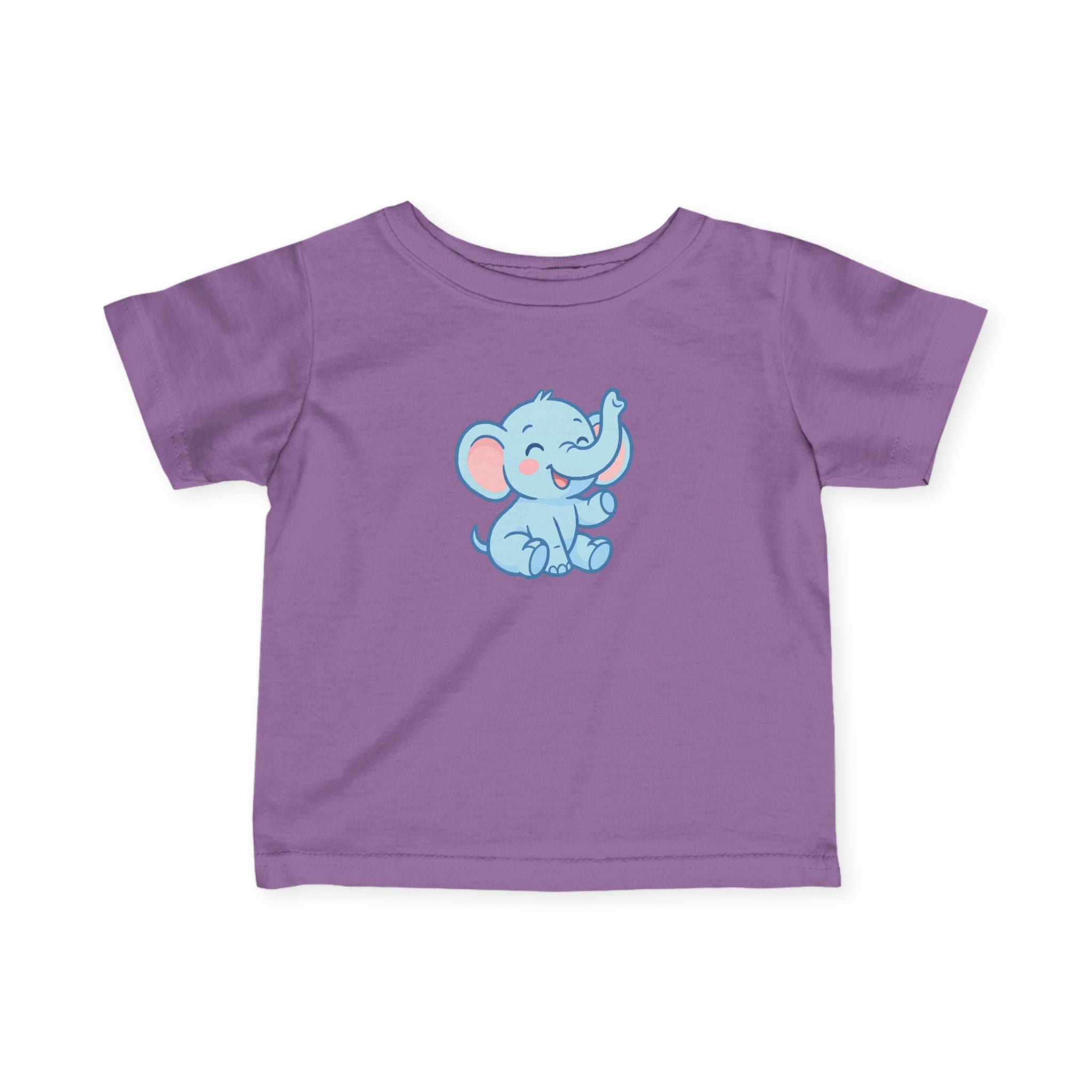 Cute Elephant Infant Tee, Baby Shirt, Toddler Tee, Farm Animal T-Shirt