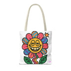 Flower Power Tote Bag - Quirky Fun Bag