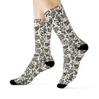 Skulls n Roses Socks, Funky Design