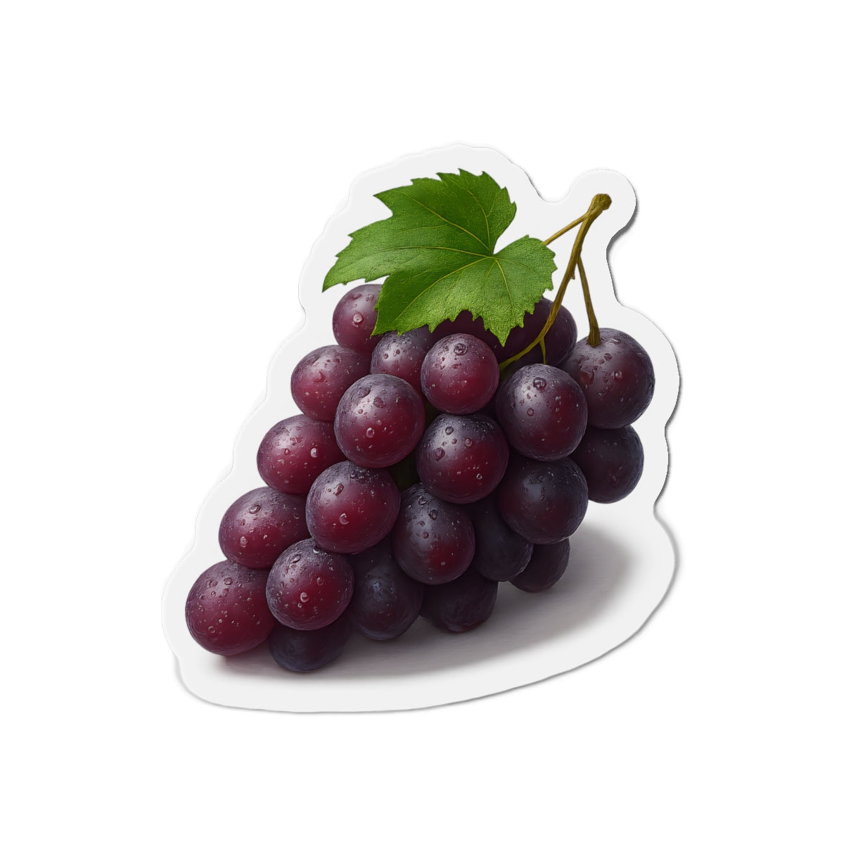 Grapes Die-Cut Magnets | Fun Kitchen Decor