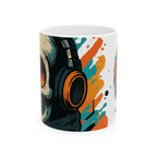 Skully Headphones Ceramic Mug |  Personalized Mug