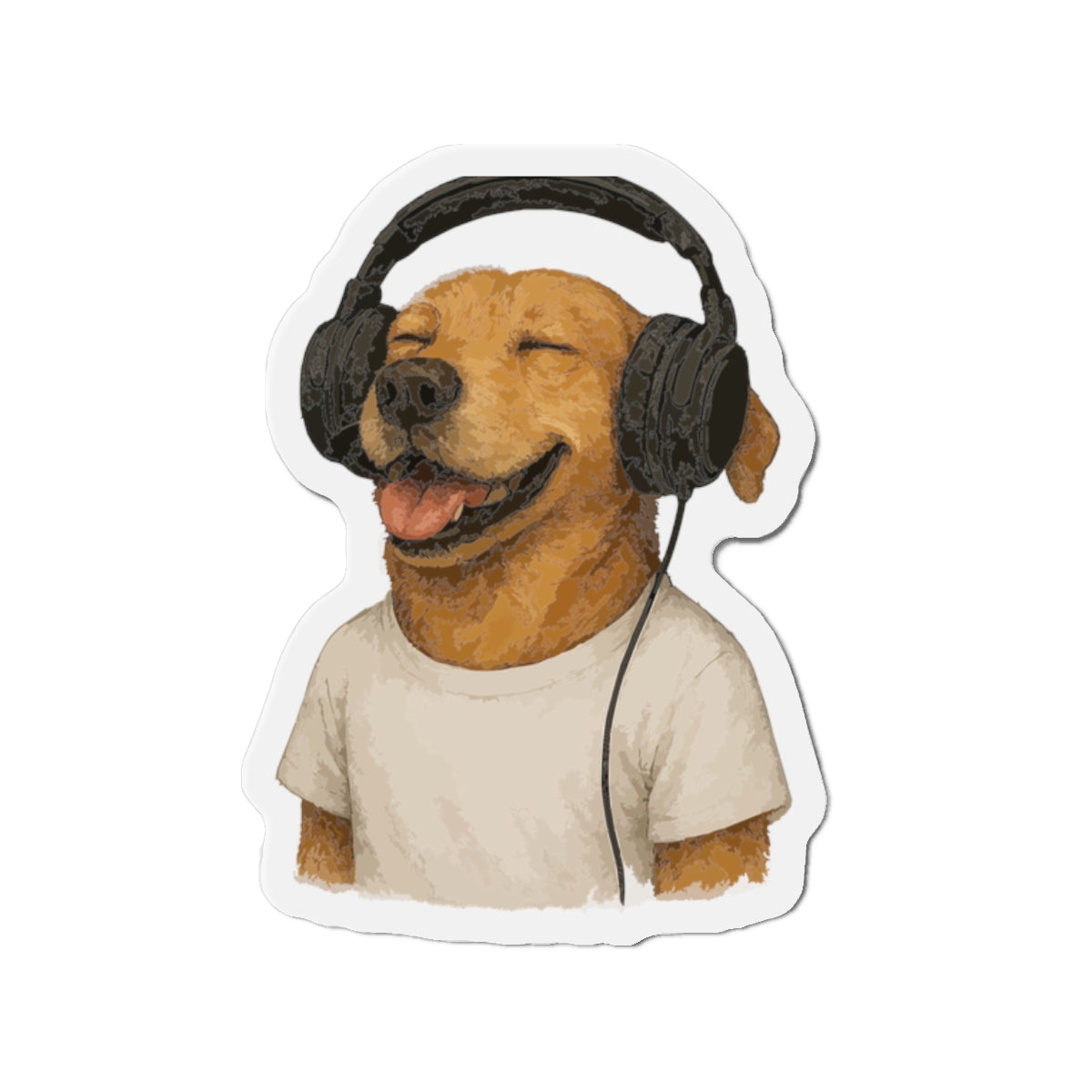 Puppy Vibes Die-Cut Magnets