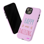 Happy Dazzling Design, Tough Cases, Phone Cover