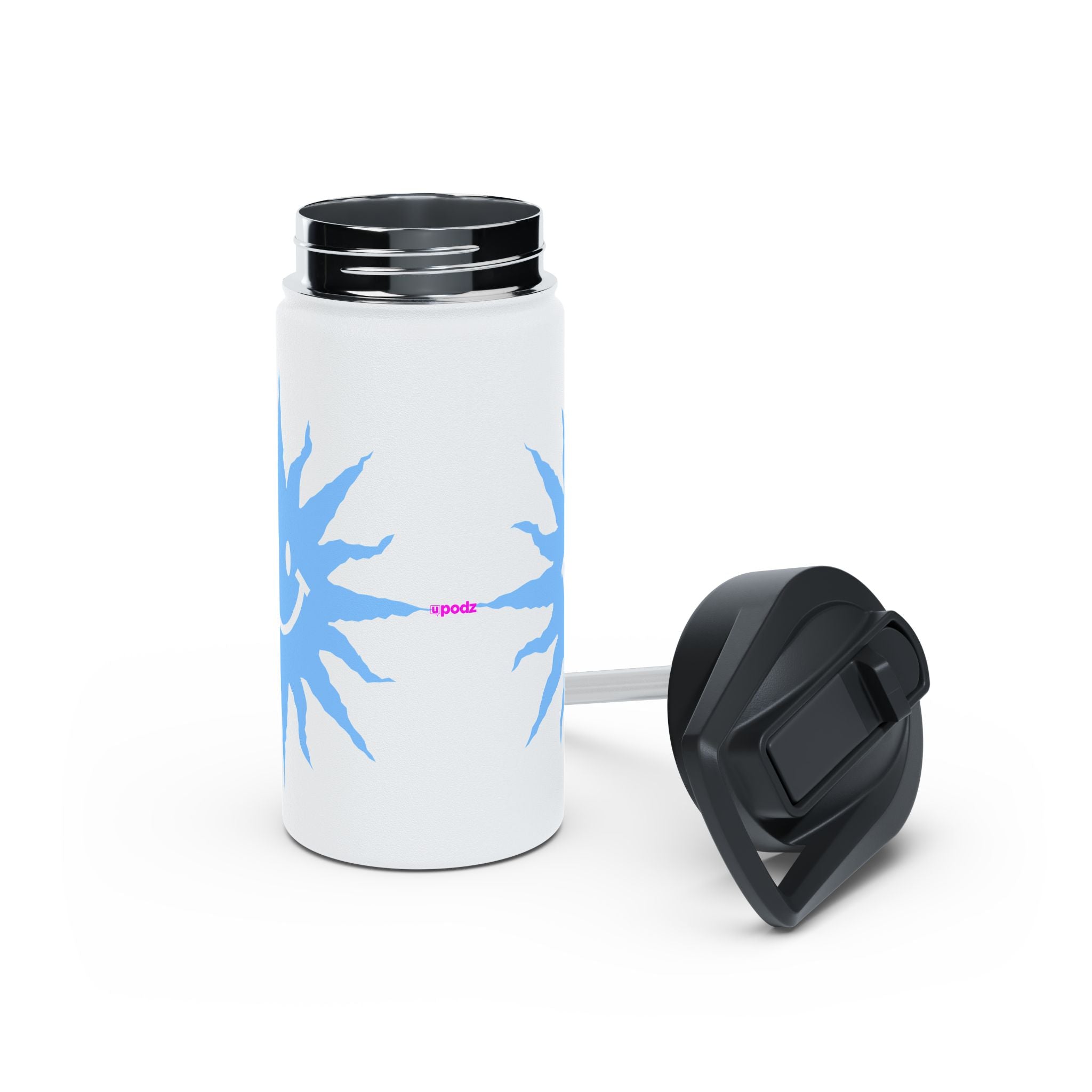 Smiley face - Stainless Steel Water Bottle