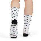 Retro Sunglasses Sublimation Crew Socks