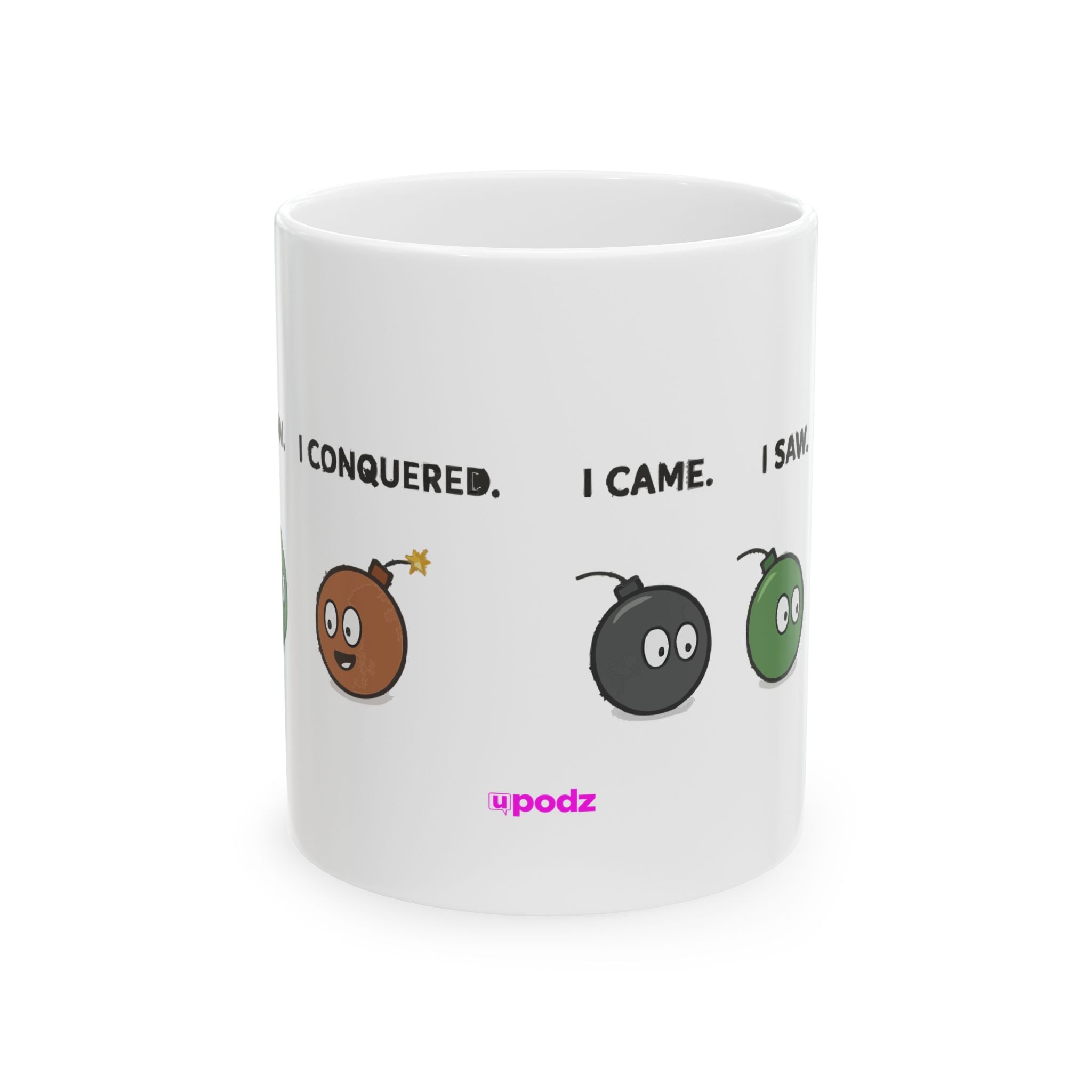 Came Saw Conquered Ceramic Mug |  Personalized Mug