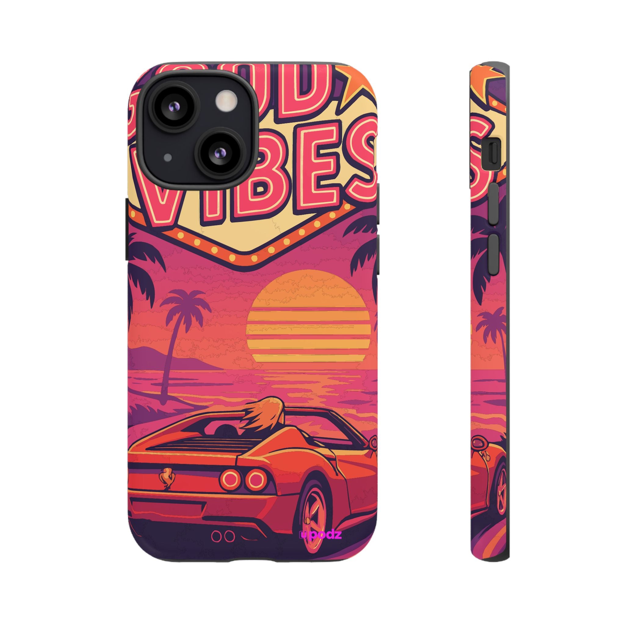 Good Vibes Design, Tough Cases, Phone Cover