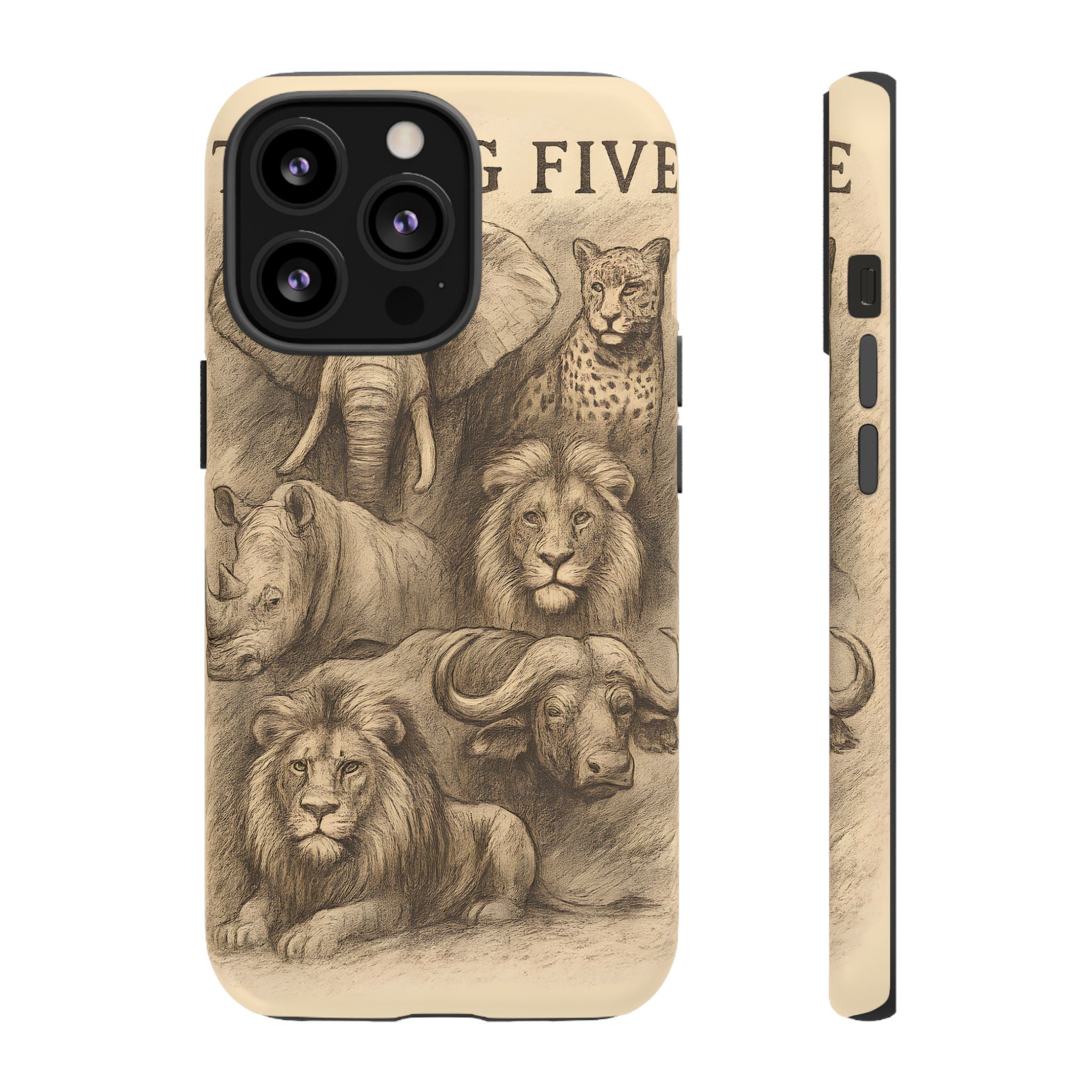 The Big 5 Design, Tough Cases, Phone Cover, Unique Gift