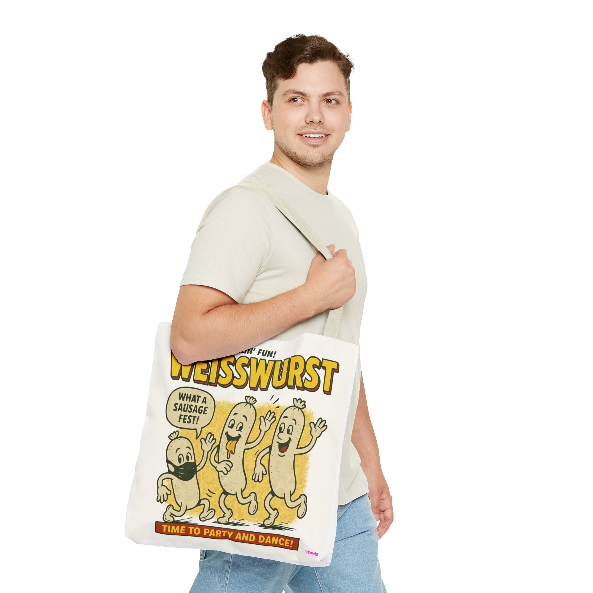 Weiner Fest Tote Bag - Quirky Fun Bag