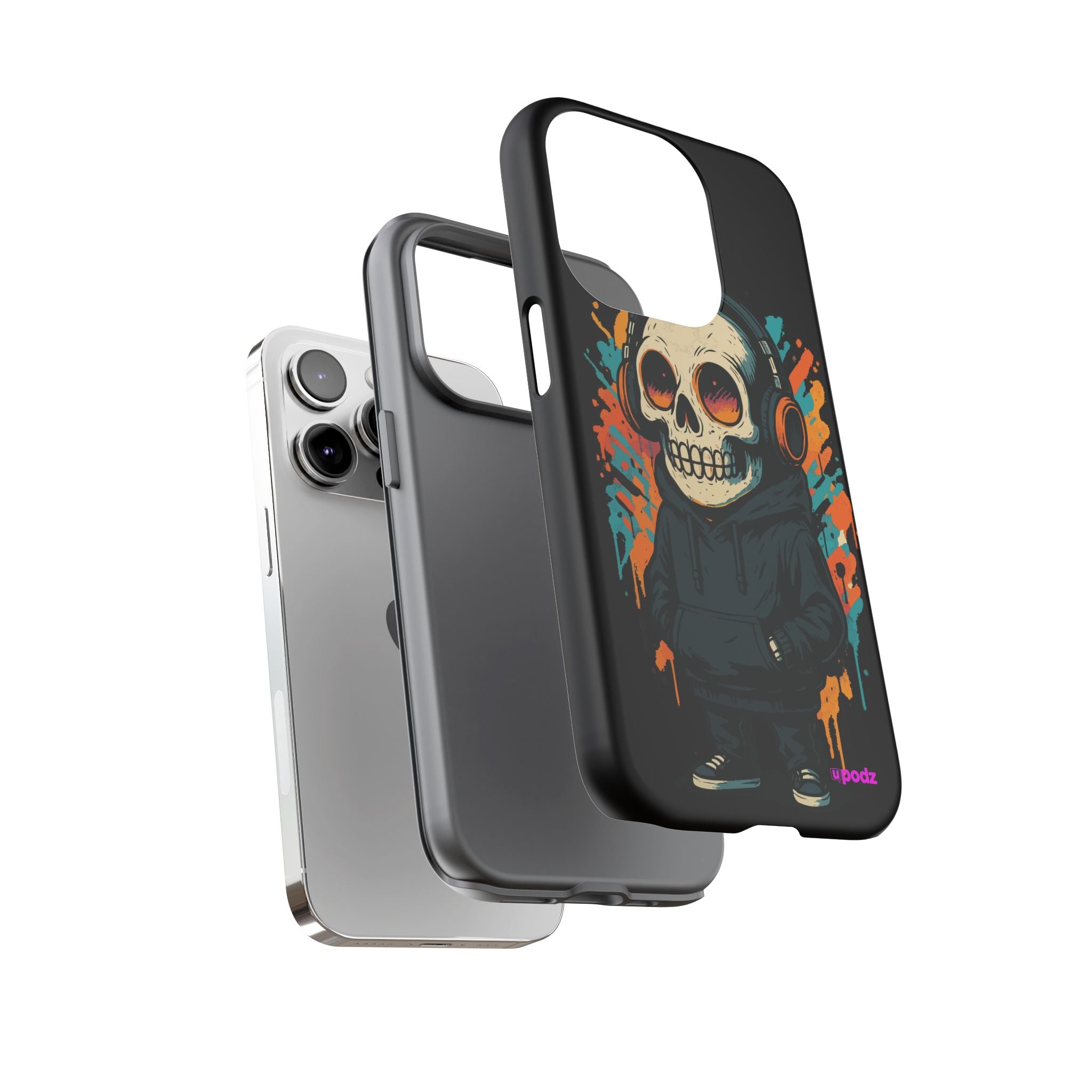 Skull Vibes Design, Tough Cases, Phone Cover