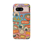 I love Sushi, White Cover Design, Tough Cases, Phone Cover